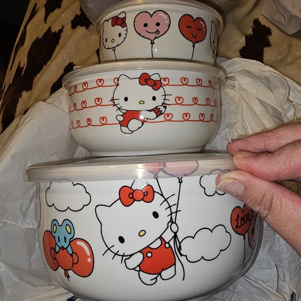 Hello Kitty Valentine's cookware